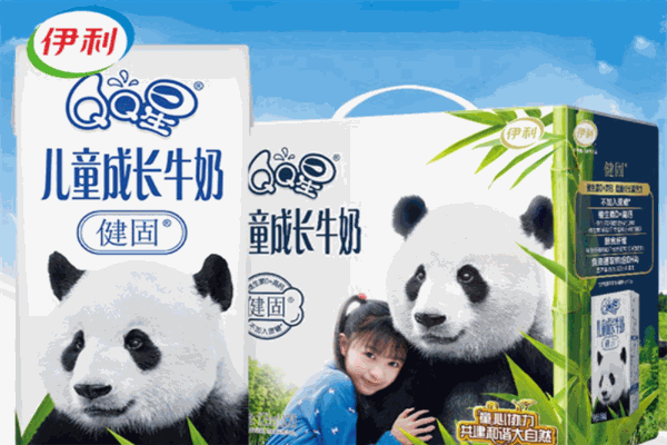 伊利qq星儿童成长牛奶